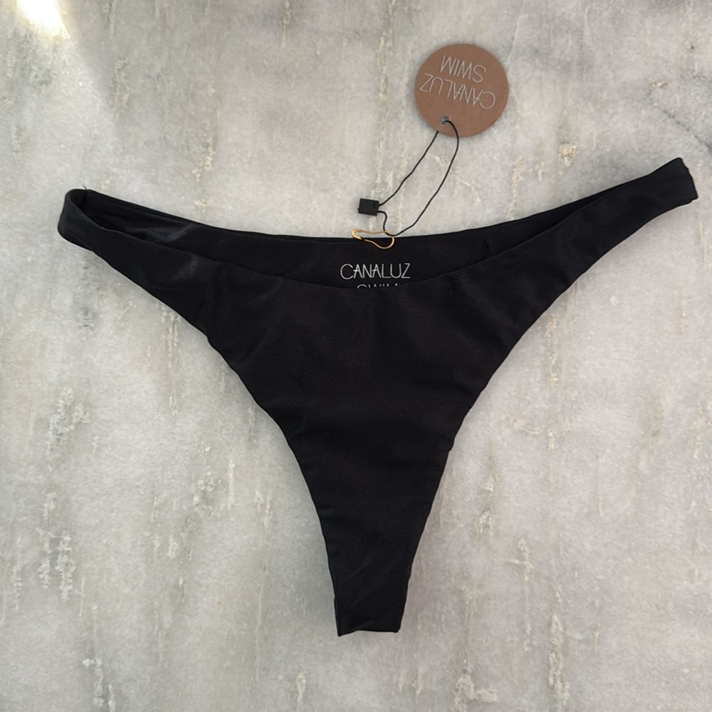 CANALUZ SWIM Cayo Cana Bottom in Black